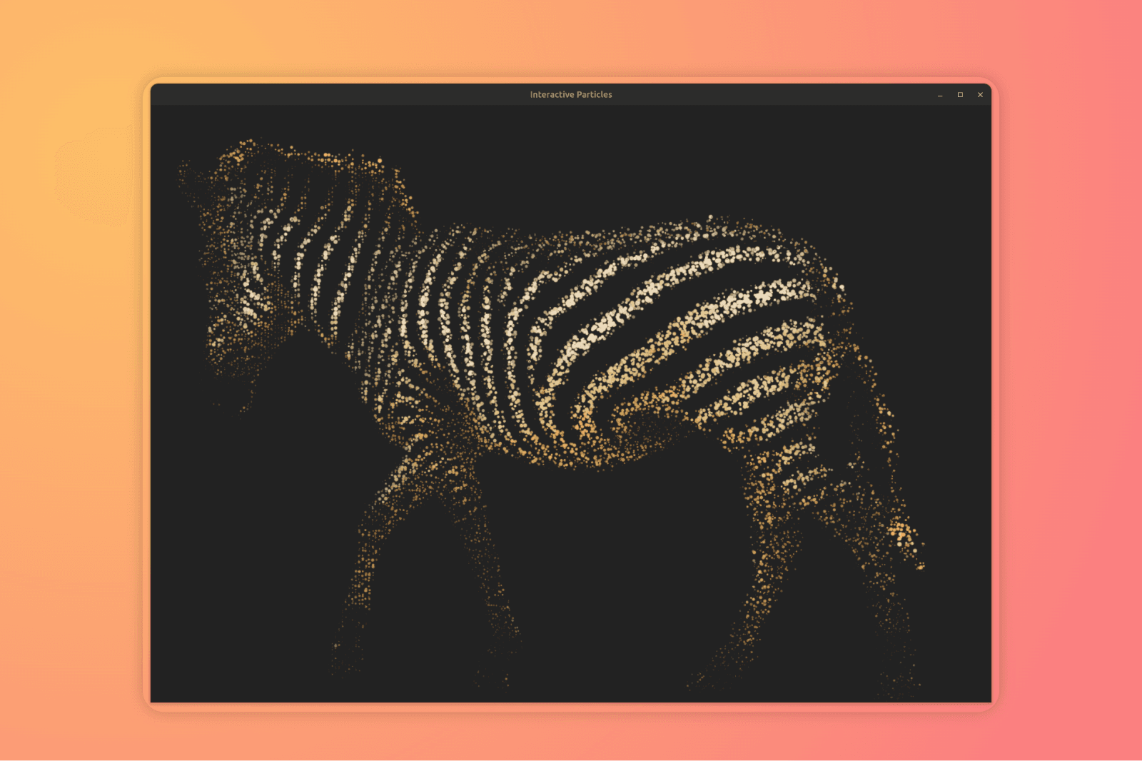 Interactive Particles